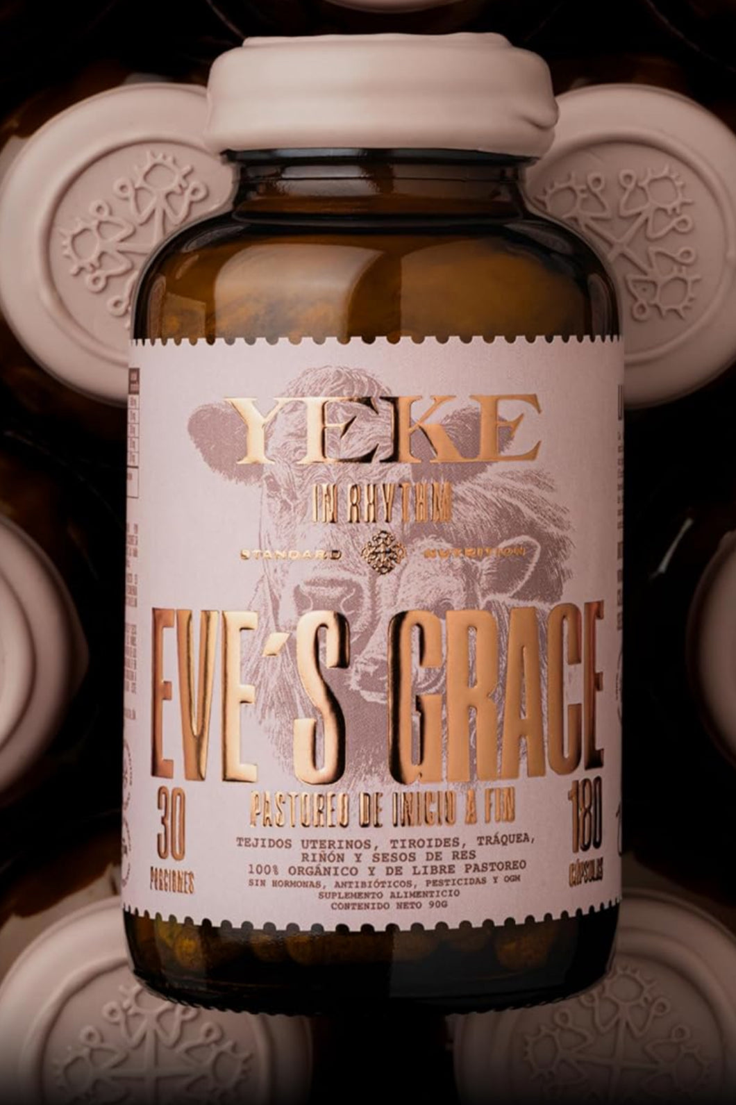 EVE'S GRACE
Multivitamínico femenino a base de órganos de res