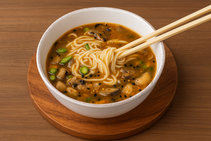 BB Chicken Healing Soup con Champiñones Noodles
